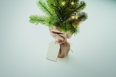 Logo trade business gift photo of: Mini artificial Christmas tree
