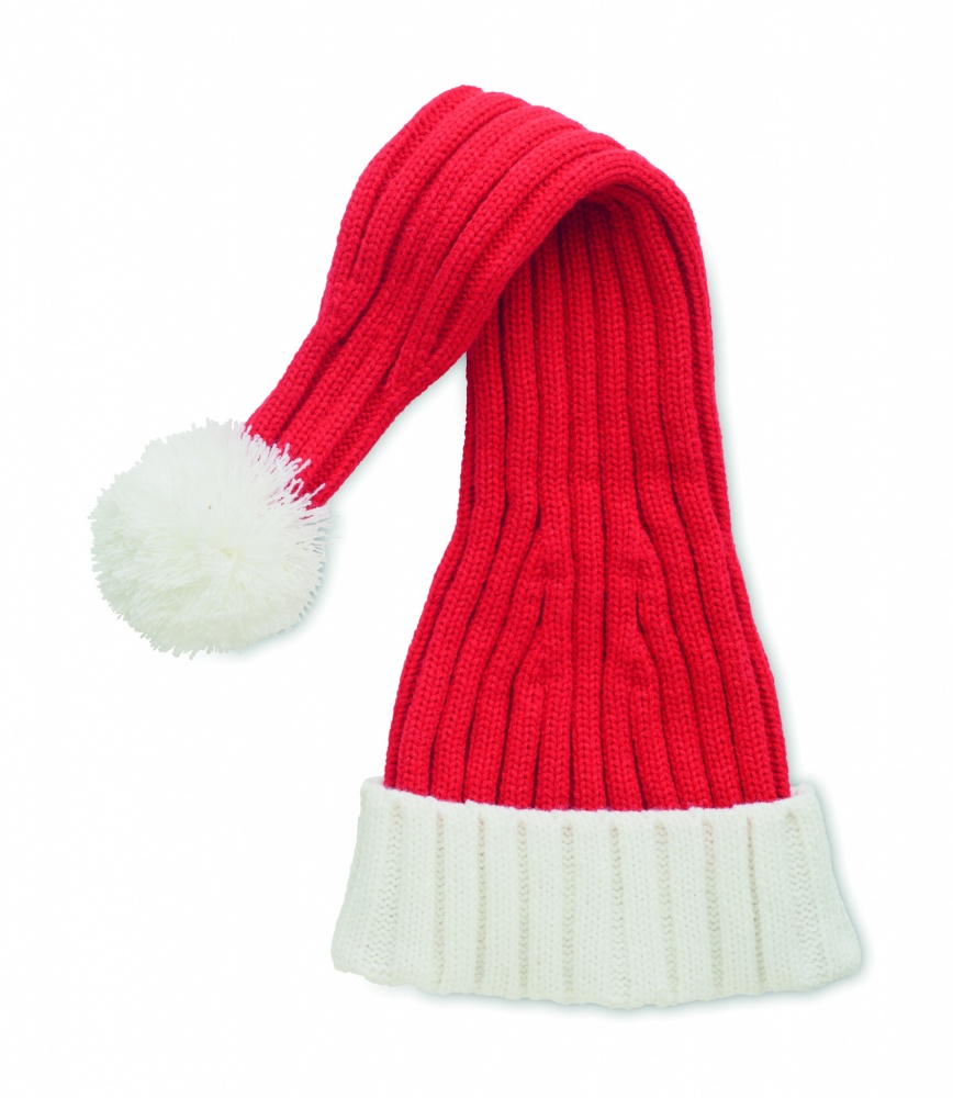 Logo trade promotional product photo of: Long Christmas knitted beanie
