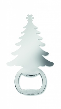 Logo trade corporate gift photo of: Bottle opener Christmas motif