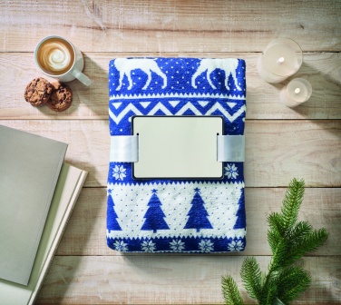 Logotrade advertising products photo of: RPET fleece blanket 190 gr/m²