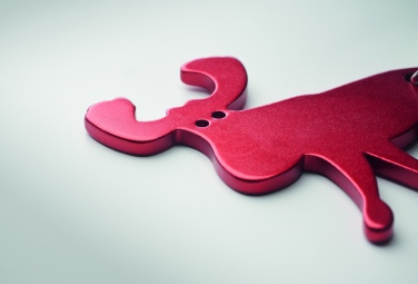 Logo trade promotional product photo of: Recycled aluminium key ring Pori