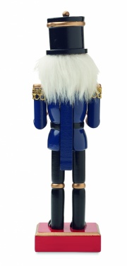 Logo trade promotional merchandise image of: Nutcracker character in wood