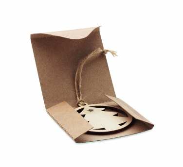 Logotrade promotional giveaway picture of: Wooden tree shape hanger