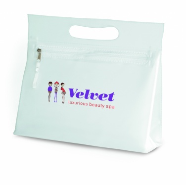 Logo trade promotional items image of: Transparent cosmetic pouch