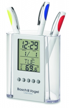 Logotrade promotional merchandise image of: Pen holder with calendar