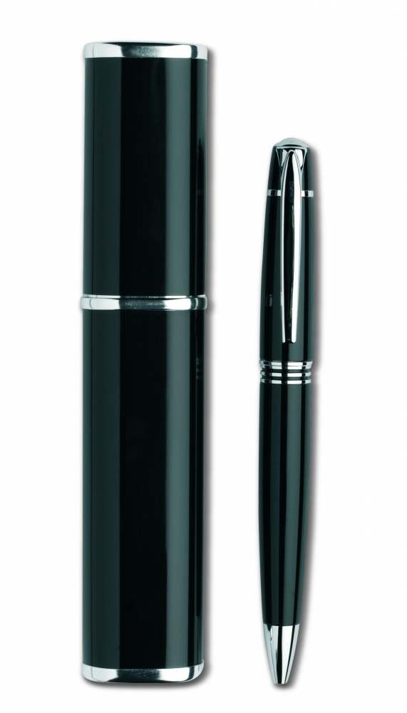Logo trade business gift photo of: Metal twist ball pen