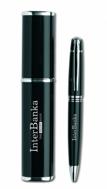 Logo trade promotional product photo of: Metal twist ball pen