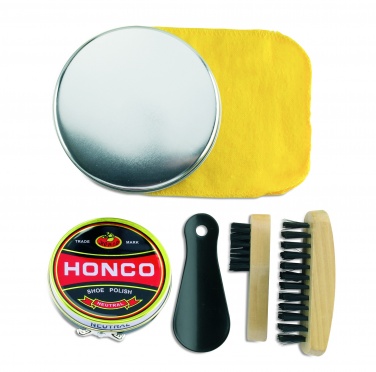 Logo trade business gift photo of: Shoe polish kit