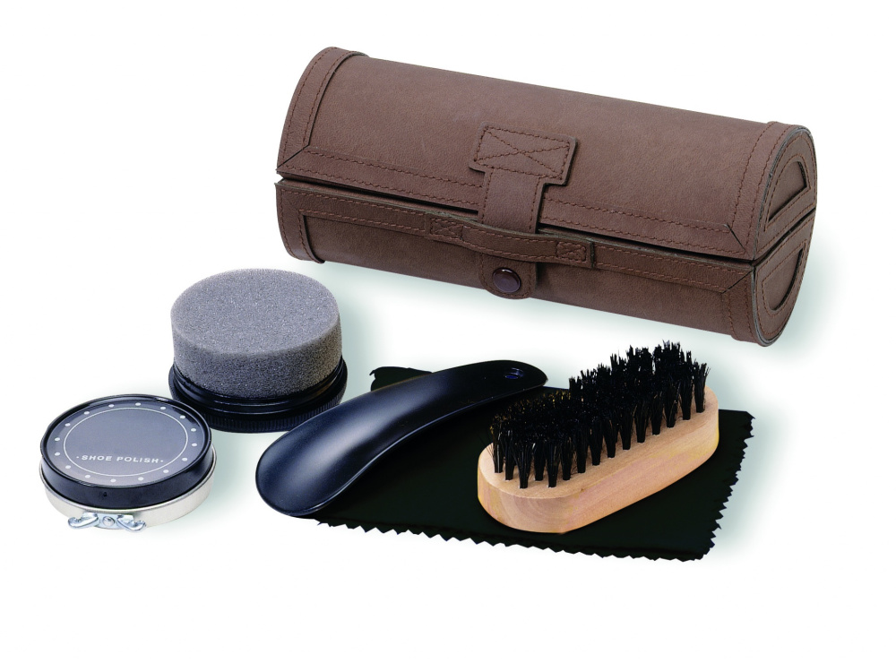 Logotrade advertising product image of: Shoe polish kit