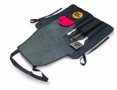 Logotrade corporate gift image of: BBQ apron with BBQ tools