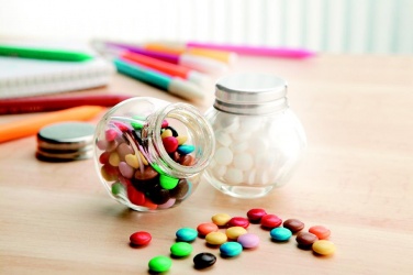 Logo trade promotional items image of: Chocolates in glass holder