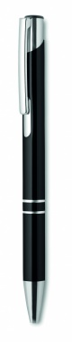 Logo trade promotional giveaways picture of: Push button pen with black ink