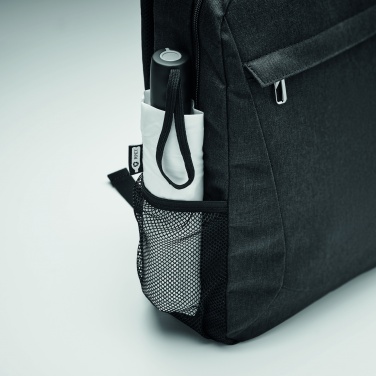 Logo trade promotional merchandise image of: 600D RPET laptop backpack