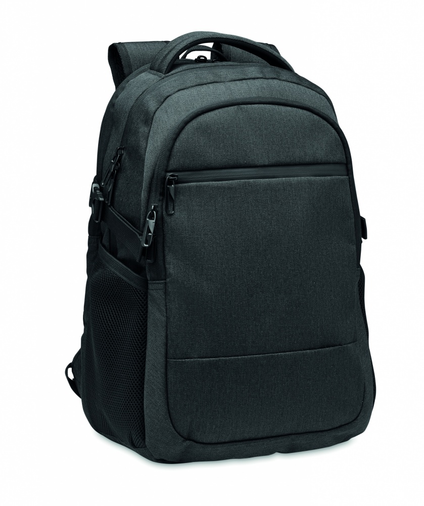 Logotrade advertising products photo of: 600D RPET laptop backpack