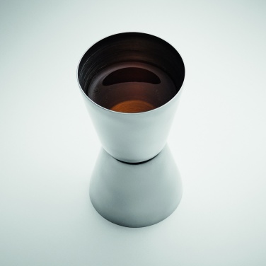 Logo trade advertising products picture of: Stainless steel jigger