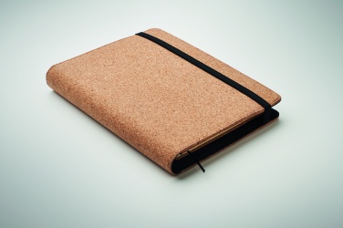 Logo trade advertising products picture of: A5 portfolio in cork