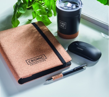 Logo trade corporate gifts image of: A5 portfolio in cork