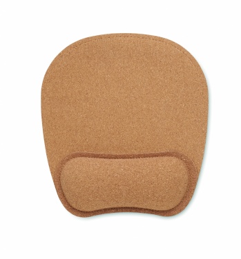 Logotrade promotional item image of: Ergonomic cork mouse mat