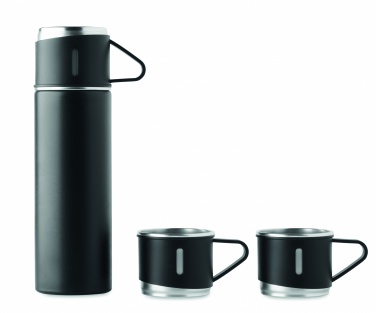 Logo trade advertising products picture of: Double wall bottle and cup set