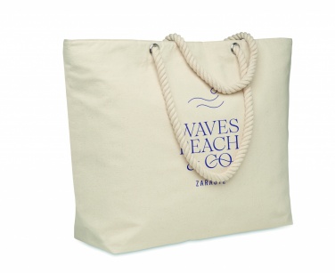 Logo trade corporate gifts picture of: Beach cooler bag in cotton