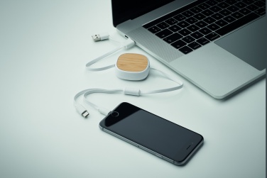 Logotrade corporate gift image of: Retractable charging USB cable