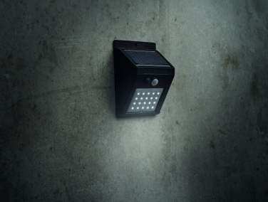 Logo trade promotional merchandise image of: Solar LED light motion
