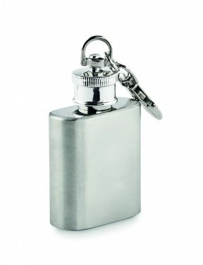 Logo trade corporate gifts picture of: Hipflask key ring Joensuu