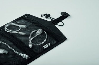 Logotrade promotional merchandise picture of: 210RPET travel cable organizer