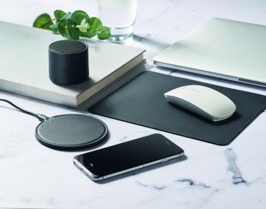 Logo trade promotional gifts image of: Recycled PU wireless speaker