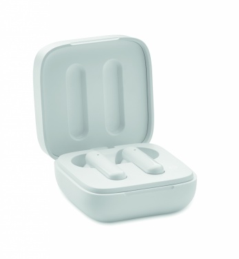 Logotrade advertising products photo of: TWS earbuds with solar charger