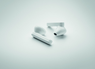 Logotrade corporate gifts photo of: TWS earbuds with solar charger