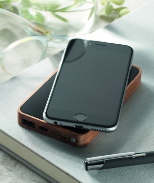 Logotrade corporate gifts photo of: Wireless 4000 mAh Power bank