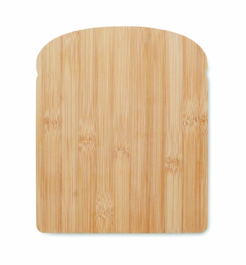 Logo trade promotional gifts image of: Bamboo bread cutting board