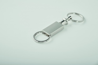 Logotrade promotional giveaway image of: Pull apart split key ring Kajaani