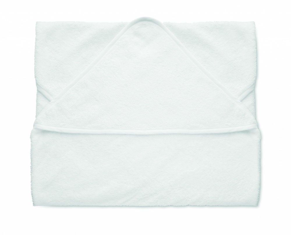 Logotrade promotional giveaway image of: Cotton hooded baby towel