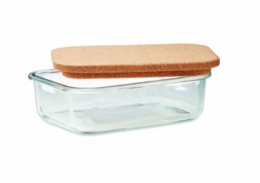 Logotrade promotional merchandise photo of: Glass lunch box with cork lid