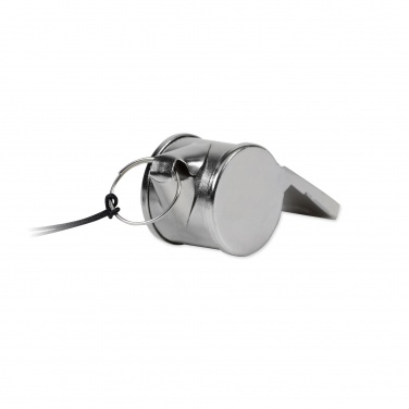 Logo trade corporate gifts image of: Metal whistle