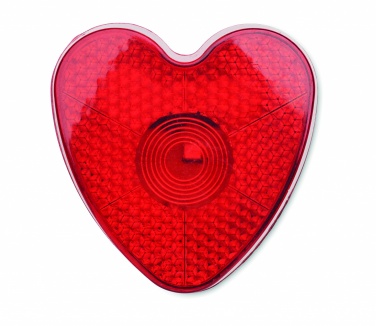 Logotrade promotional giveaway image of: Heart shaped reflector light
