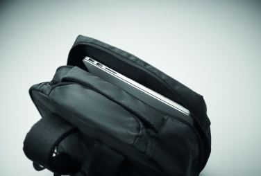 Logo trade corporate gifts image of: A portable backpack trolley with wheels, made of 600D RPET polyester