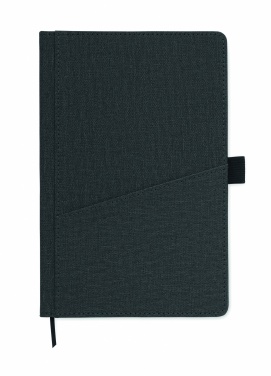 Logo trade advertising products picture of: A5 notebook PU front pocket