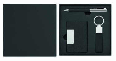 Logotrade promotional products photo of: 3-piece gift set in a gift box with customizable printing