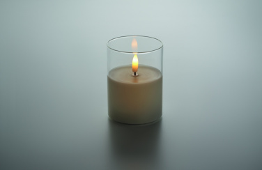 Logotrade promotional merchandise picture of: LED wax candle in glass holder