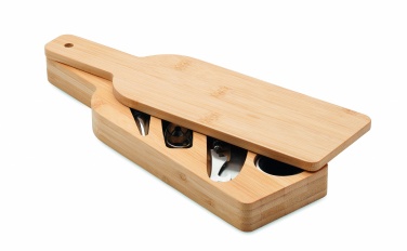 Logotrade promotional giveaway image of: Bottle shaped wine set