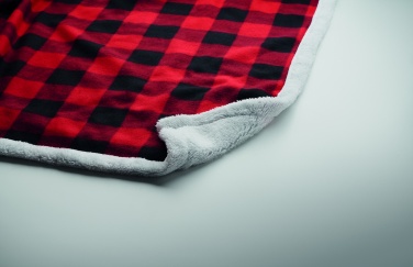 Logotrade promotional product image of: RPET sherpa fleece blanket