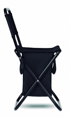 Logo trade promotional items image of: Foldable 600D chair/cooler