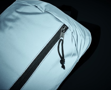 Logo trade promotional product photo of: High reflective backpack 600D