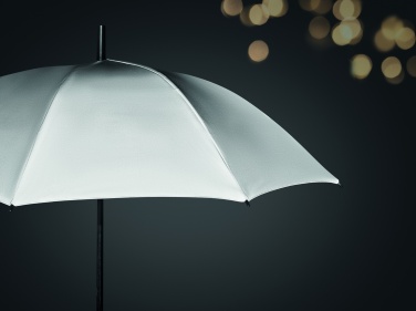 Logo trade promotional merchandise picture of: 23 inch reflective umbrella