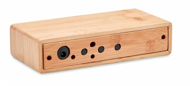 Logotrade business gifts photo of: Wireless charger in bamboo 5W