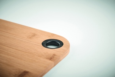 Logo trade corporate gifts image of: Bamboo cutting board BAYBA CLEAN