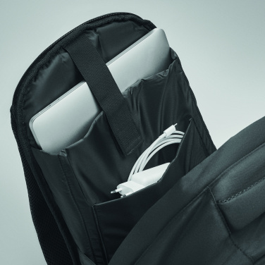 Logo trade promotional merchandise photo of: 600D RPET backpack